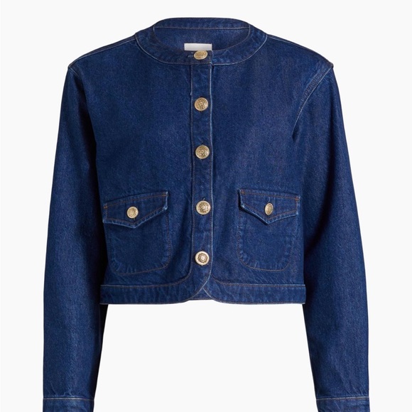 Reformation Jackets & Blazers - NWT Reformation Braxton Denim Jacket
